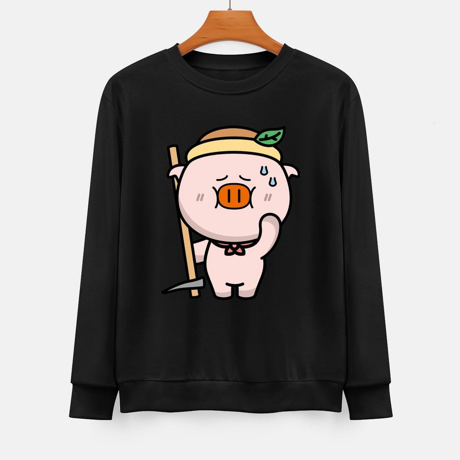 Front Patterned Long Sleeve TopSoftLine EverydaySeries